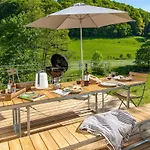 Freistehendes Mit Kamin, Sauna, Atemberaubenden Blick Ins Tal, Mehrere Terrassen, 1500qm Grundstueck 1,6m Hoch Eingezaeunt Tatil Evi